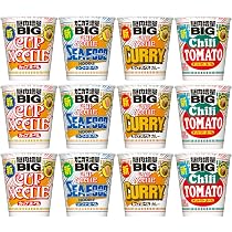 Amazon.co.jp: 日清食品 カップヌードルBIG 詰め合わせ 4種12食